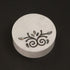 White Marble Small Trinket Box with Damask Motif